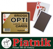 זוג חפיסות קלפים ספרות גדולות  Piatnik